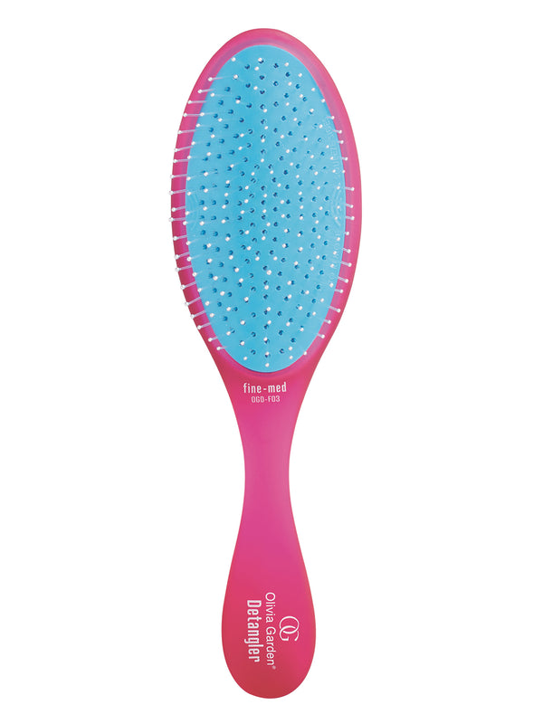 Olivia Garden Detangler Fine-Medium - Pink Brush (1 Unit)